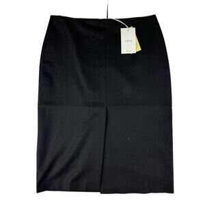Aritzia Wilfred The Liason Midi Skirt Black Size US 4